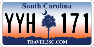 SC license plate YYH171
