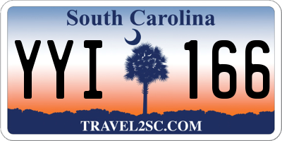 SC license plate YYI166