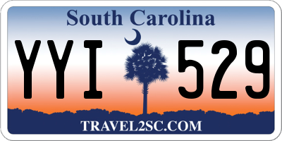 SC license plate YYI529