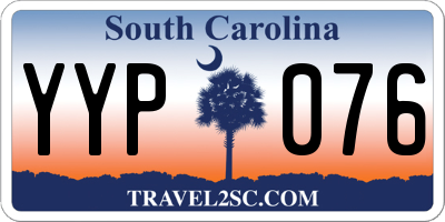 SC license plate YYP076