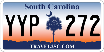 SC license plate YYP272