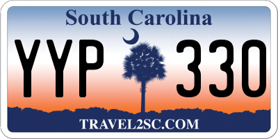 SC license plate YYP330