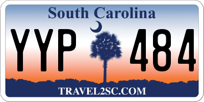 SC license plate YYP484