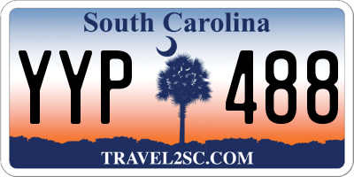 SC license plate YYP488