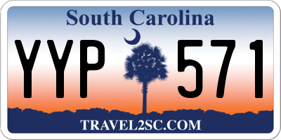 SC license plate YYP571