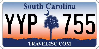 SC license plate YYP755