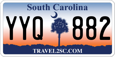 SC license plate YYQ882