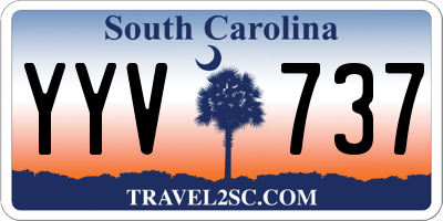 SC license plate YYV737