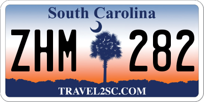 SC license plate ZHM282