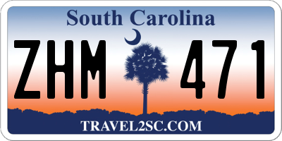 SC license plate ZHM471