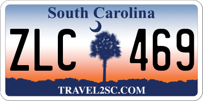 SC license plate ZLC469