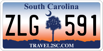 SC license plate ZLG591