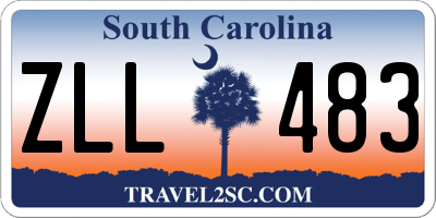 SC license plate ZLL483