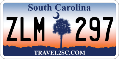 SC license plate ZLM297