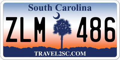 SC license plate ZLM486