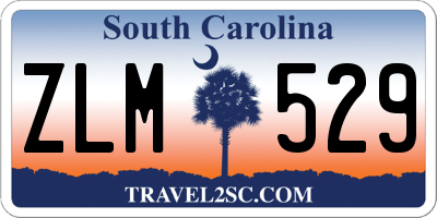 SC license plate ZLM529