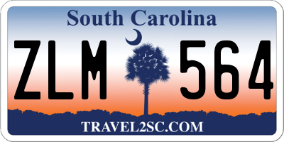 SC license plate ZLM564
