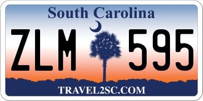 SC license plate ZLM595