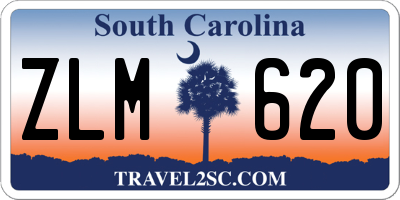 SC license plate ZLM620