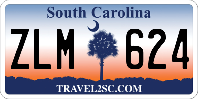 SC license plate ZLM624