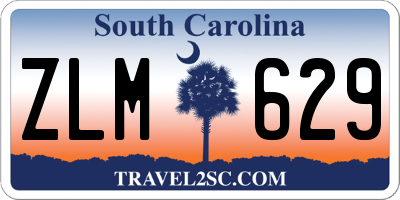 SC license plate ZLM629