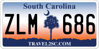 SC license plate ZLM686