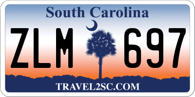 SC license plate ZLM697
