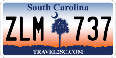 SC license plate ZLM737