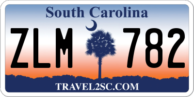 SC license plate ZLM782