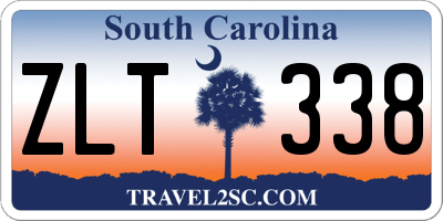 SC license plate ZLT338