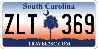 SC license plate ZLT369