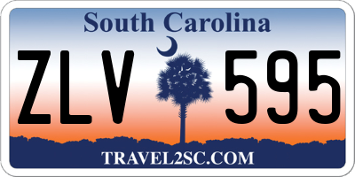 SC license plate ZLV595