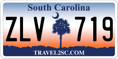 SC license plate ZLV719