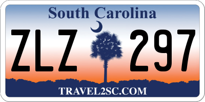 SC license plate ZLZ297