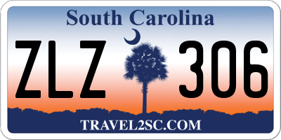 SC license plate ZLZ306