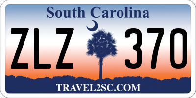 SC license plate ZLZ370