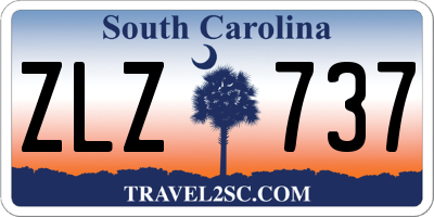 SC license plate ZLZ737