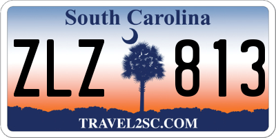 SC license plate ZLZ813