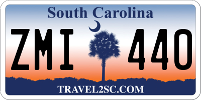 SC license plate ZMI440