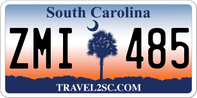 SC license plate ZMI485