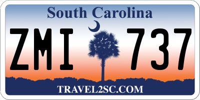 SC license plate ZMI737