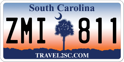SC license plate ZMI811