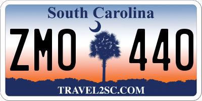SC license plate ZMO440