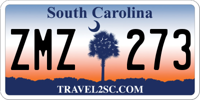SC license plate ZMZ273