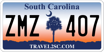 SC license plate ZMZ407