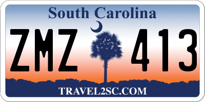 SC license plate ZMZ413
