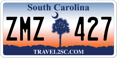 SC license plate ZMZ427