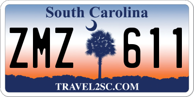 SC license plate ZMZ611