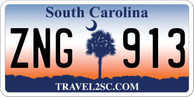 SC license plate ZNG913