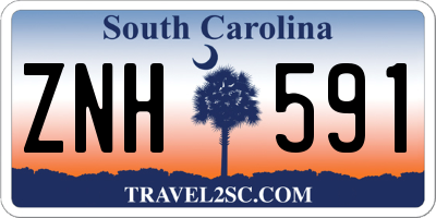 SC license plate ZNH591